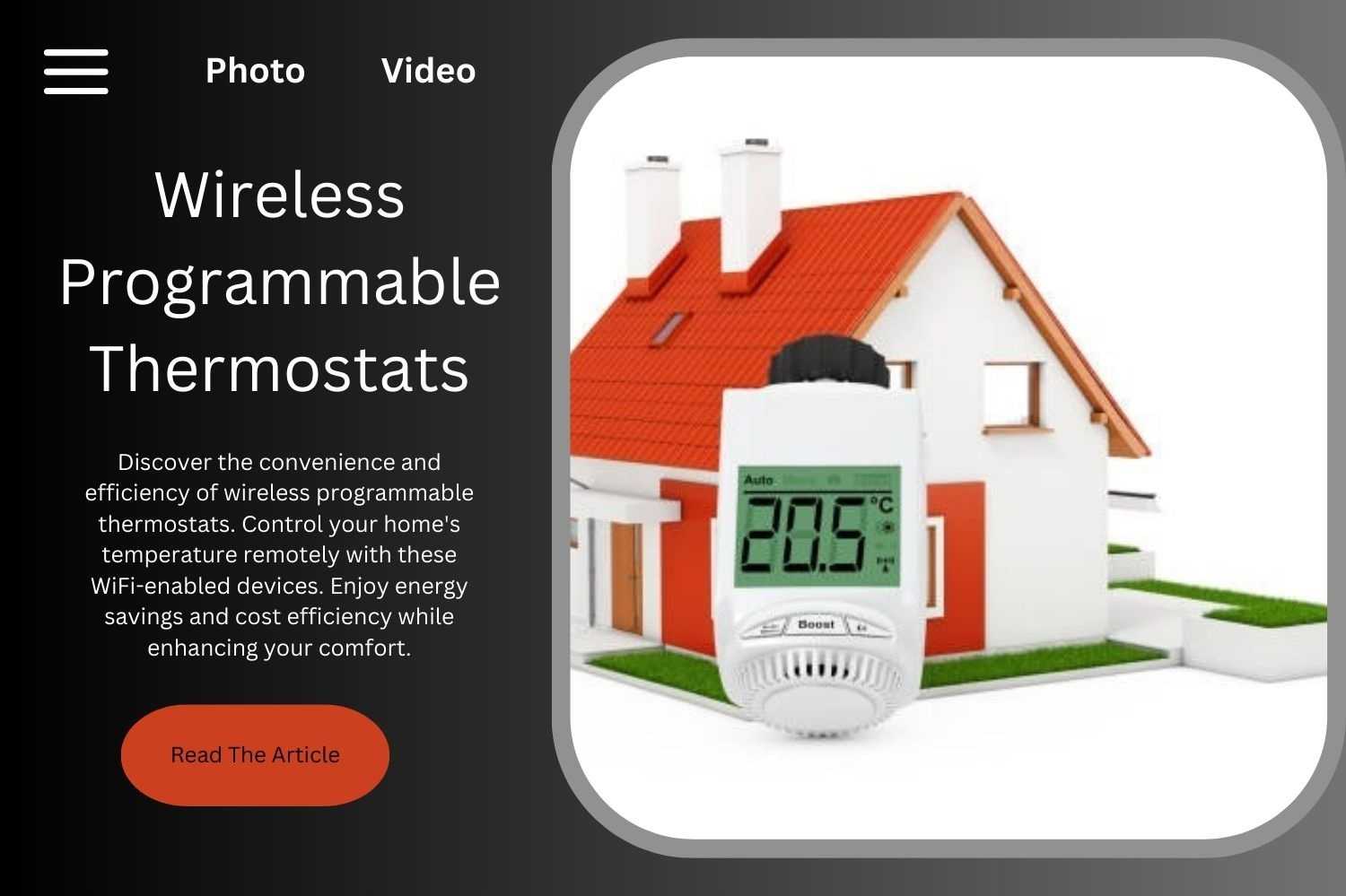 Take Control of Your House Temperature with Wireless Programmable Thermostats