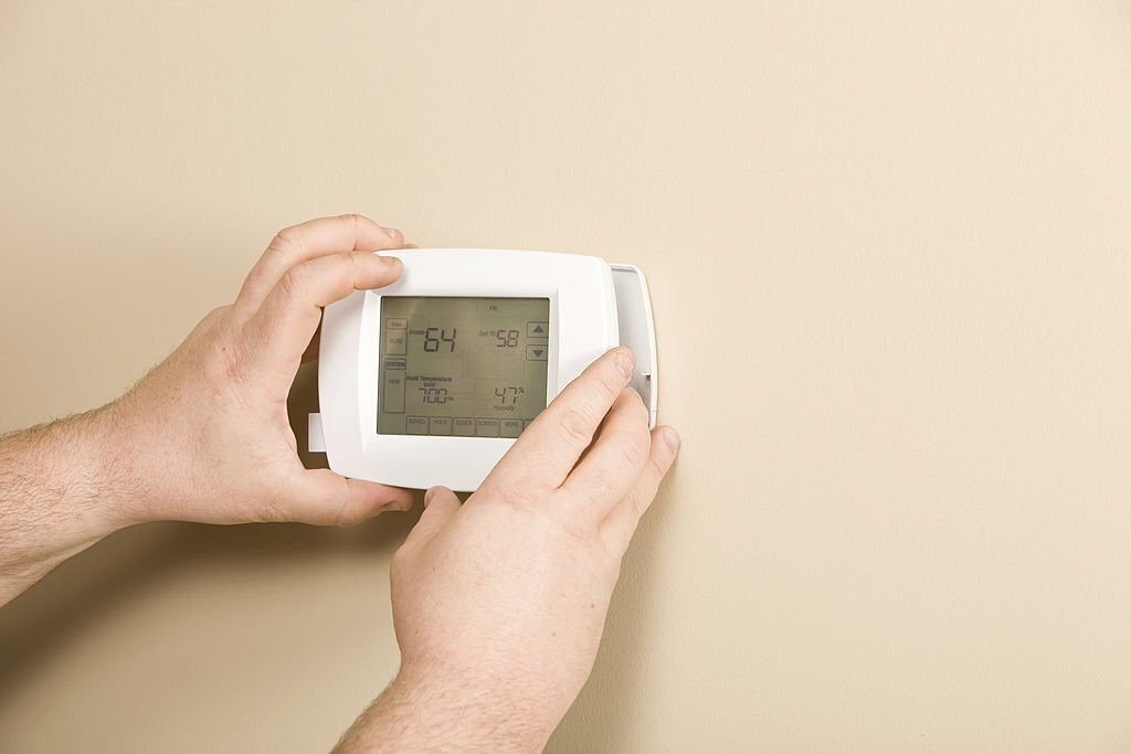 "Honeywell T4R Programmable Thermostat with Wireless Control"

