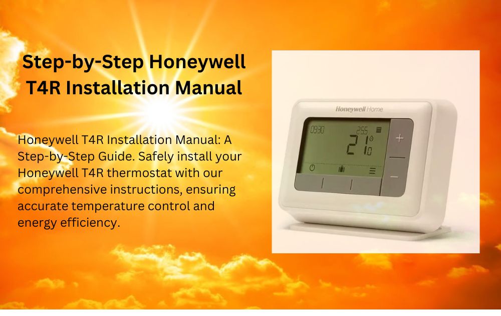 Smart Honeywell T4R Thermostat in a Modern Home