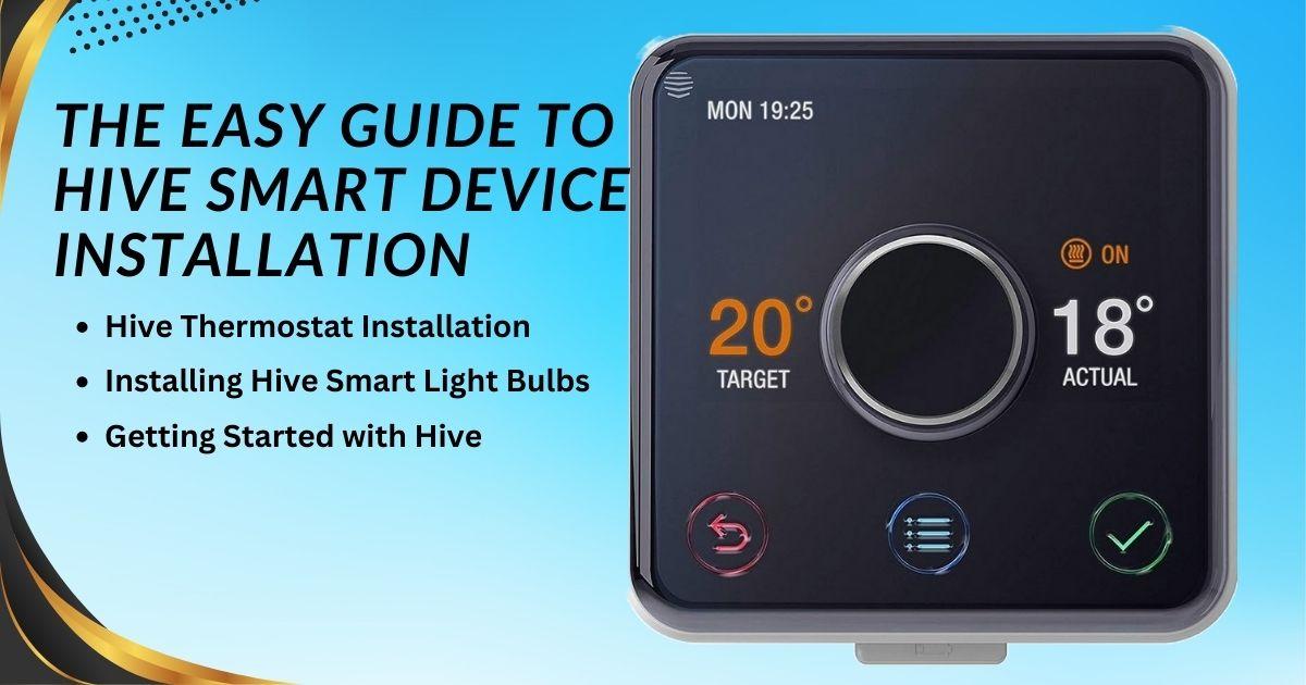 hive thermostat installation